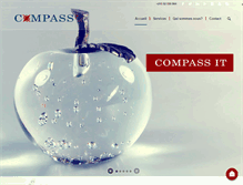 Tablet Screenshot of compass-it.net